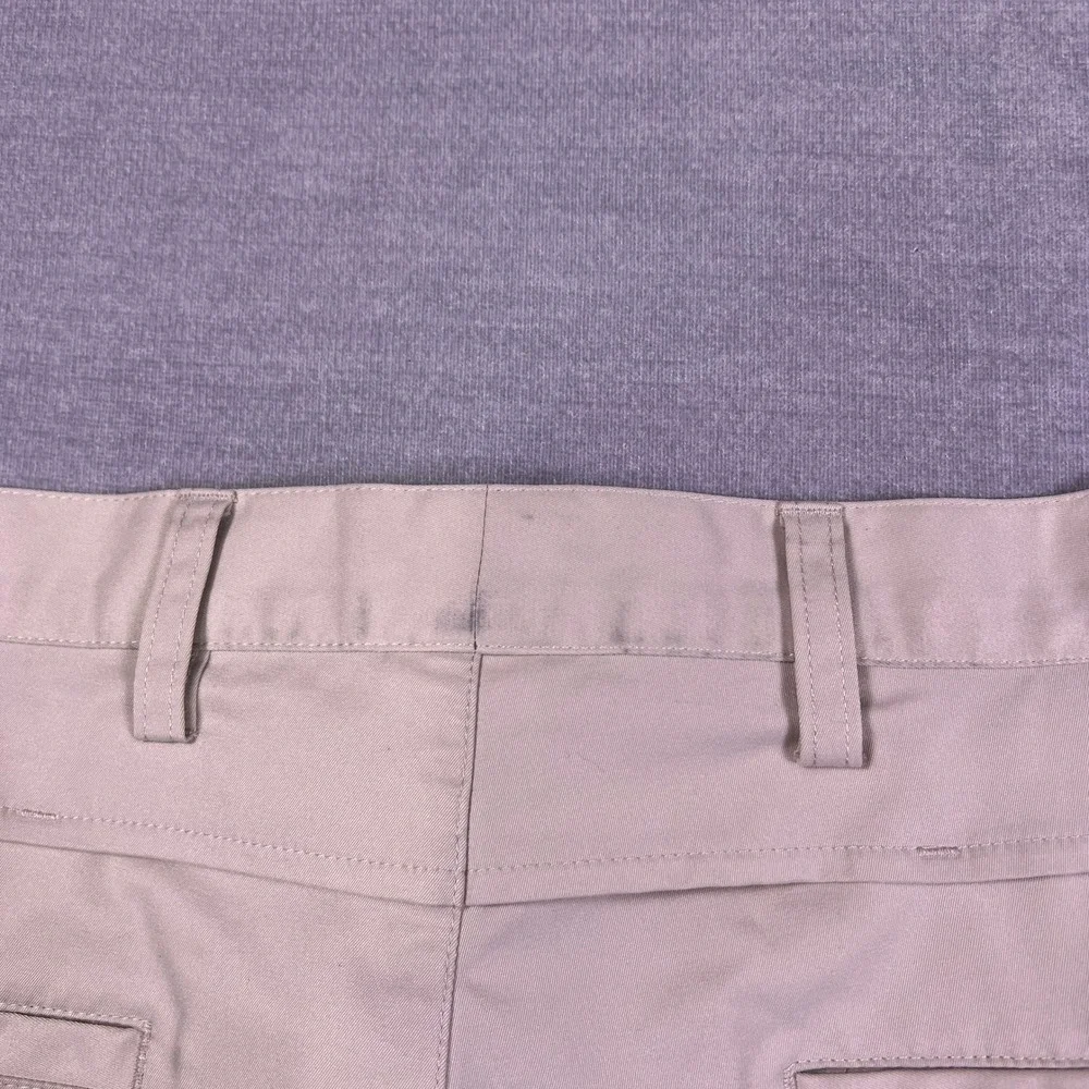 Adidas‎ ClimaCool Stretch Mid Rise Golf Shorts Mens 38 Khaki Tan AE7002